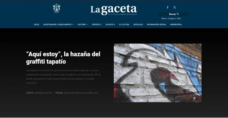 “Here I Am”: The Odyssey of Guadalajara Graffiti