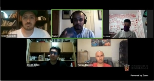 Dialogan jóvenes artistas en CUCSH sobre la relación entre arte y política en contextos de violencia
